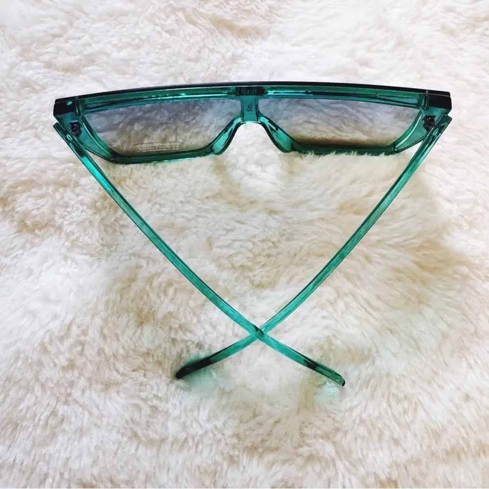 Greta Green Oversized Statement Sunglasses